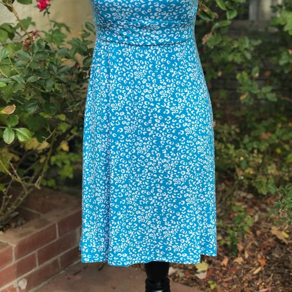 Loft High Neck Keyhole Halter Dress - Picture 2 of 6